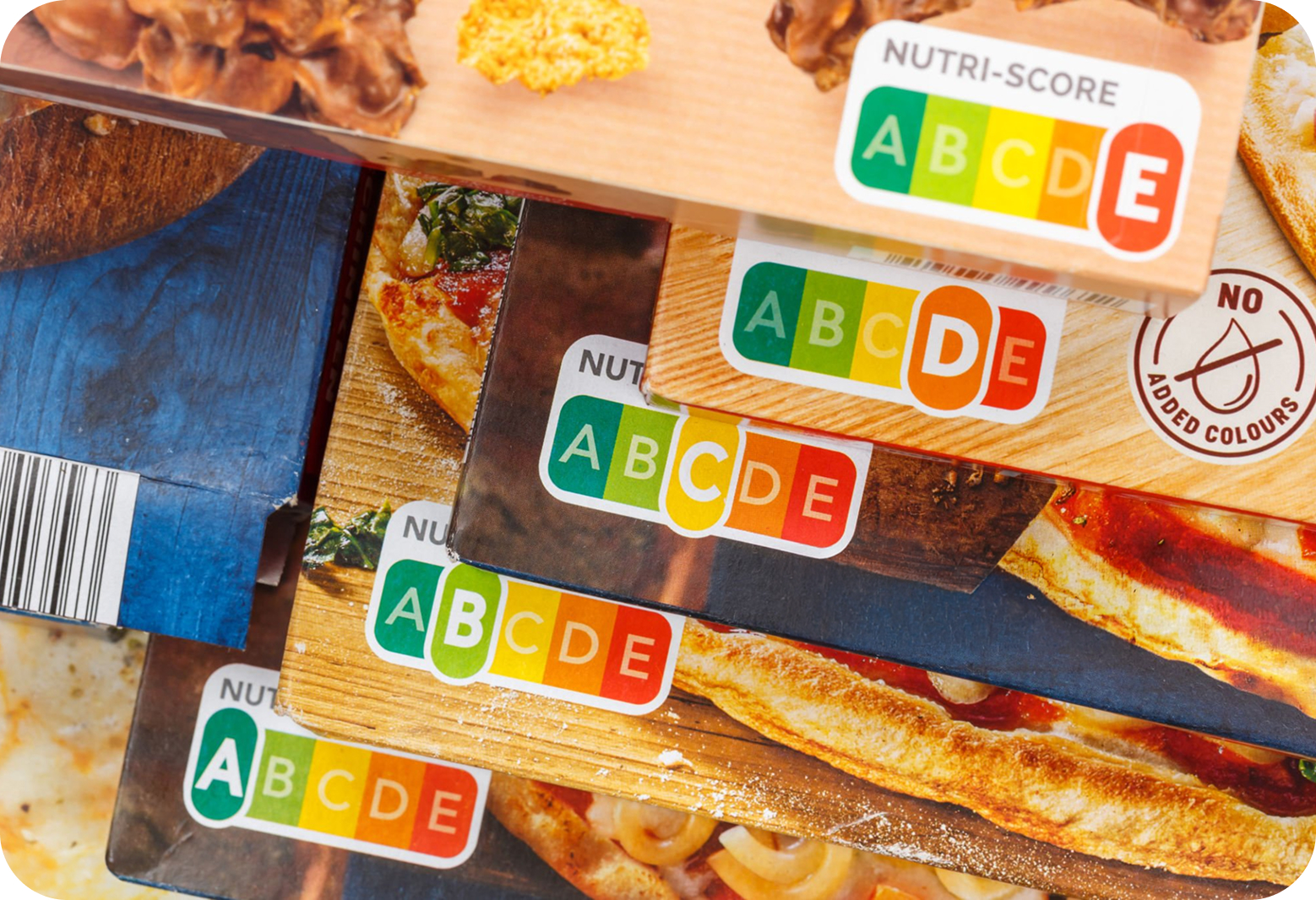 Gıda ambalajları üzerindeki Nutri-Score etiketleri
